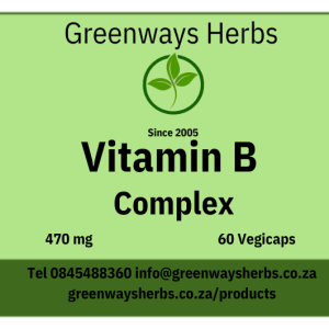 Vitamin B Complex 60 Capsules